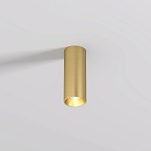 DK2615-SB Накладной светильник SHINE TUBE со светодиодом, D45*H115, IP20, 3000К, 7W, RA?90, сатинированная латунь, алюминий