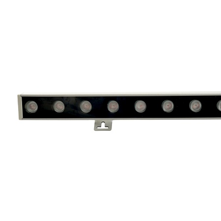 LL-893 Светодиодный линейный прожектор для подсветки стен, красный, 970*40*25mm, 24W DC24V, IP65 - фото