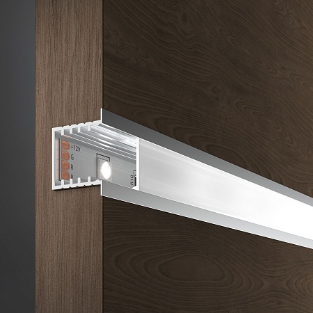 Встраиваемый алюминиевый профиль для светодиодной ленты LL-2-ALP017 Elektrostandard - фото