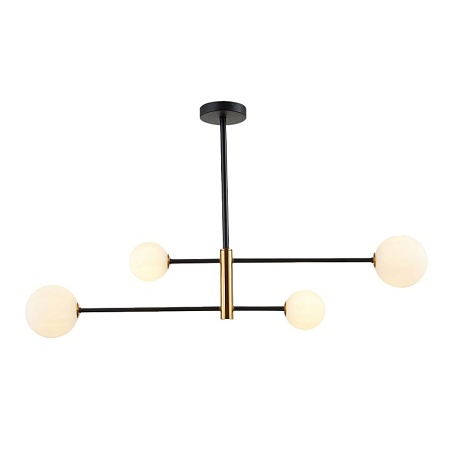 Светильник потолочный Черный, Бронза/Белый G9 4*5W SLE220103-04 - фото