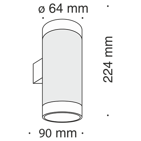 Настенный светильник (бра) Technical C027WL-L10W - фото