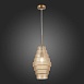 Подвес ST-Luce Латунь/Коньячный E27 1*40W SL1001.203.01 - фото