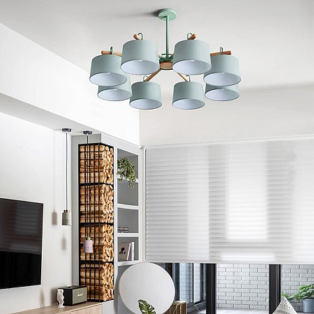 Потолочная Люстра На Штанге Even 8 Gray Imperiumloft 178371-26 - фото