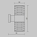 Настенный светильник (бра) Outdoor Bronx O576WL-02B - фото