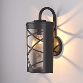 Уличный настенный светильник Premier D IP44 GL 1017D черный Elektrostandard