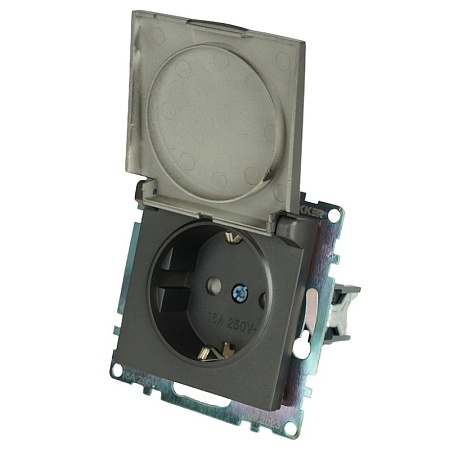 Сальник MG63 диаметр проводника 40-50 мм STEKKER, IP68, чёрный - фото