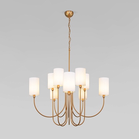 Подвесной светильник Eurosvet 60164/10 латунь - фото