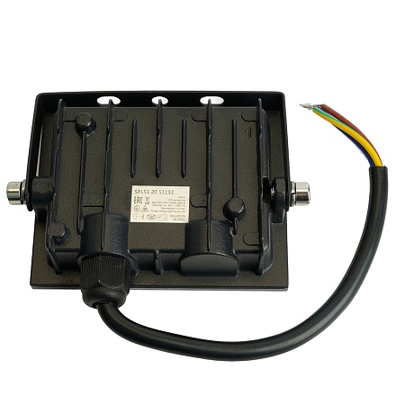 Светодиодный прожектор SAFFIT SFL51-20 IP65 20W 6500K черный - фото