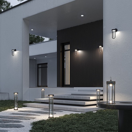 Светильник садово-парковый светодиодный Ritz черный 35183/D черный Elektrostandard - фото