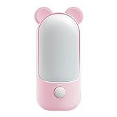 Светильник ночник Feron FN1172 0,8W 220V, розовый