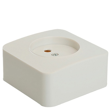 Розетка RJ-45 открытой установки, STEKKER, серия София, 1-местная, белый, MST00-20-01 - фото