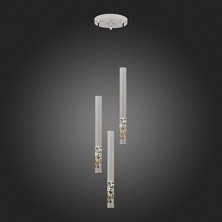 Светильник подвесной ST-Luce Белый/Белый LED 3*5W 3000K SL1577.503.03 - фото