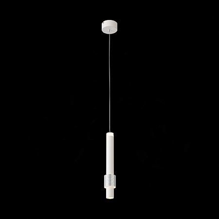 Светильник подвесной ST-Luce Белый, Алюминиевый/Белый LED 1*6W 3000K SL1591.503.01 - фото