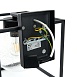 Светильник садово-парковый Feron PL711 на стену вниз  60W E27 230V, черный - фото