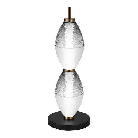 Прикроватная лампа ST-Luce Черный/Белый, Дымчатый LED 1*16W 3000K SL6130.404.12 - фото