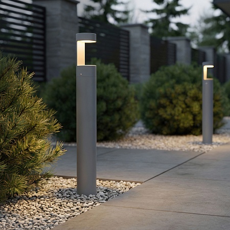 Ландшафтный светодиодный светильник Nimbus IP54 35126/F серый Elektrostandard - фото