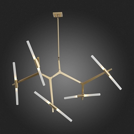 Люстра потолочная ST-Luce Золотистый/Белый G9 10*5W SL947.202.10 - фото