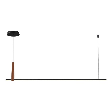 Светильник подвесной ST-Luce Черный/Черный, Терракотовый LED 1*24W 4000K SL6131.403.24 - фото