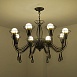 Подвесная Люстра Cast 5 White Imperiumloft 101410-26 - фото