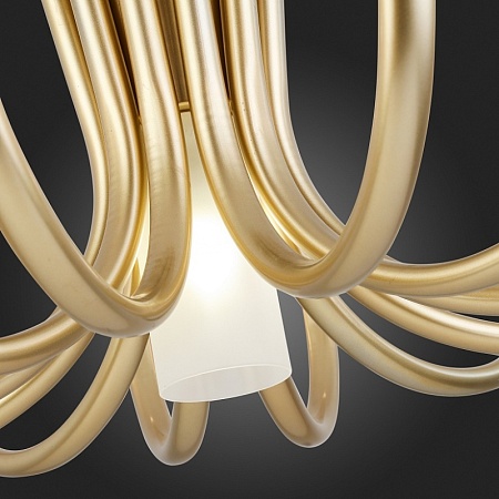 Люстра потолочная ST-Luce Золотистый/Белый G4/E27 12+1*5+60W SL1173.202.13 - фото