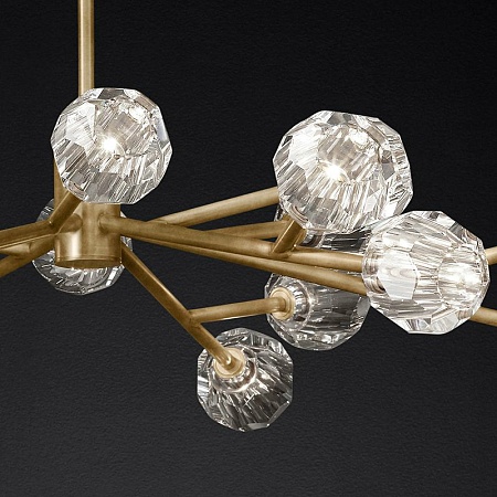 Люстра Boule De Cristal Round Chandelier 18 Imperiumloft 84757-22 - фото