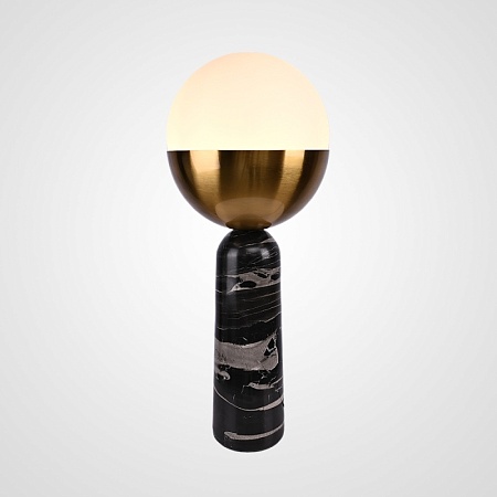 Настольная Лампа Marble Globe Black Imperiumloft 168473-22 - фото