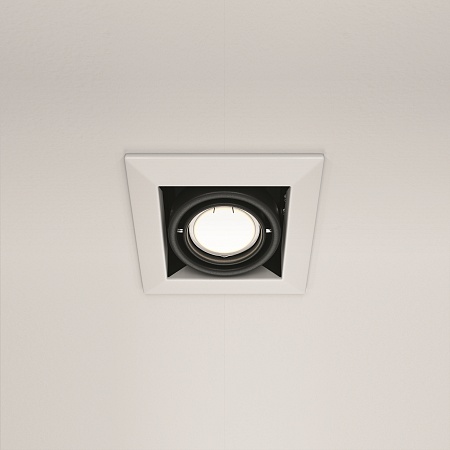 Встраиваемый светильник Technical Metal Modern DL008-2-01-W - фото