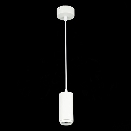 Светильник подвесной Zoom Белый LED 1*10W 3000K 1 000Lm Ra>80 15-60° IP20 D59xH130 170- ST600.533.10 - фото