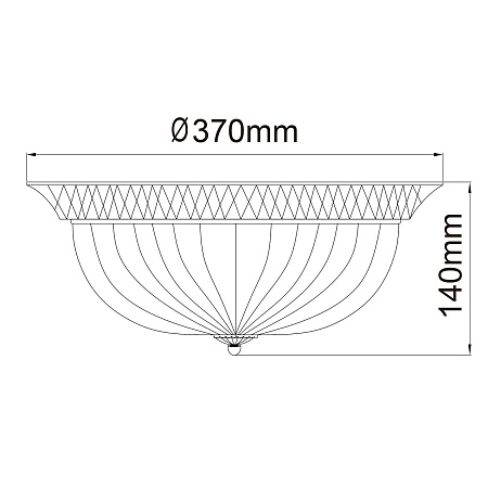 Потолочный светильник MW-Light Ариадна 450013603 - фото