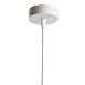 Светильник потолочный Feron HL3658 Barrel ECHO levitation  12W, 230V, GX53, белый, с антибликовой сеточкой, на подвесе 1,7 м - фото