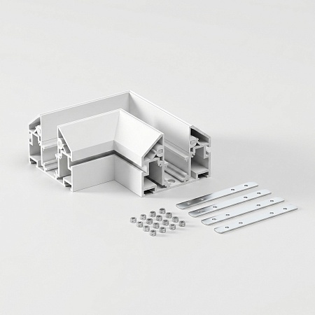 Slim Magnetic Коннектор угловой внутренний для шинопровода в натяжной потолок 85204/00 (черный) 85205/00 Elektrostandard - фото