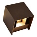 Светильник уличный настенный ST-Luce кортен/кортен LED 1*10W 2700K SL9513.601.01 - фото