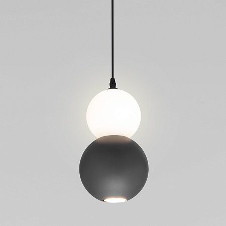 Подвесной светильник Eurosvet 50251/1 LED серый - фото