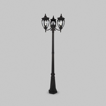 Садово-парковый светильник Outdoor Fleur O414FL-03BZ - фото