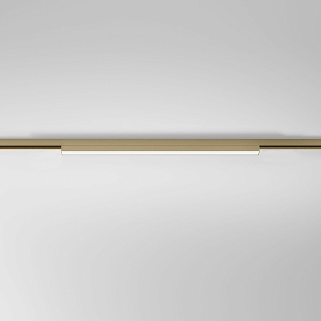 Трековый светильник 12W 4000K латунь 85526/01 система Лайн 85526/01 Elektrostandard - фото