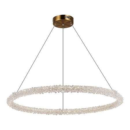 Люстра подвесная ST-Luce Золотистый/Золотистый LED 1*45W 3000 - 6500K SL6110.223.01 - фото