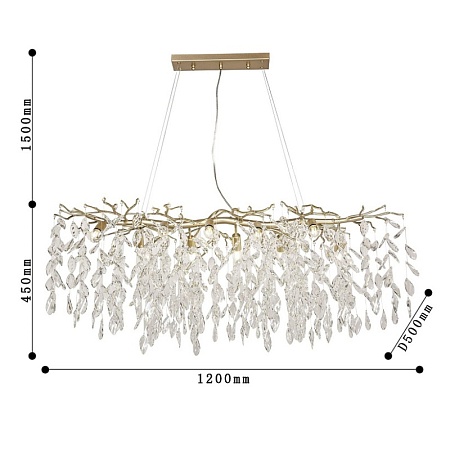 Подвесная люстра Favourite 3056-10P - фото