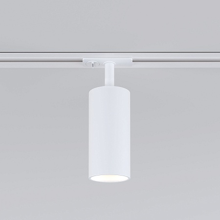 Трековый светодиодный светильник для однофазного шинопровода Diffe белый 15 Вт 4200 K 85166/01 Elektrostandard - фото