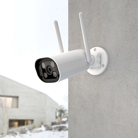 Умная видеокамера белая IP65 76500/01 Elektrostandard - фото