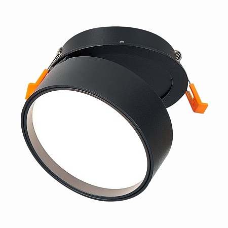 Встраиваемый поворотный светильник Черный LED 1*14W 4000K 1 100Lm Ra>90 120° IP20 D105x ST651.448.14 - фото