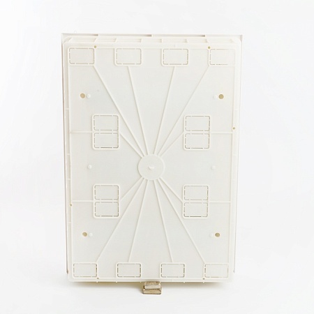 Бокс встраиваемый STEKKER EBX50-2/36-40 36 модулей, белый, пластик, серия Standart - фото