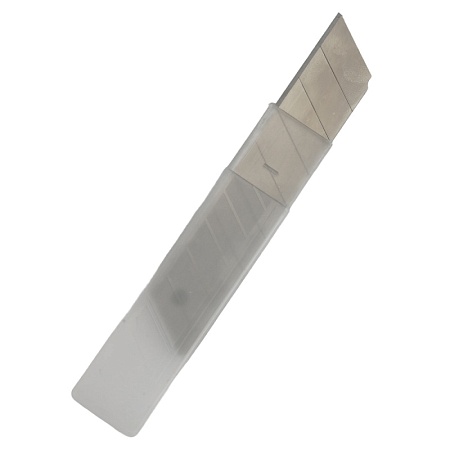 Сменные лезвия для канцелярских ножей, блистер, 25 мм, 10 шт, STEKKER CBK-25 - фото