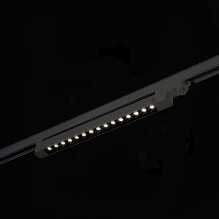 Св-к трек. Черный LED 1*15W 3000K 1 200Lm Ra>90 48° IP20 L535xW33xH73 165-265V ST662.436.15 - фото