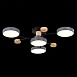 Светильник потолочный Серый/Серый LED 4*12W 3000K/4500K/6000K SLE6006-702-04 - фото