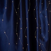 Светодиодная гирлянда Feron CL591 занавес типа Роса 3*3м  + 3м 2700К USB, прозрачный шнур