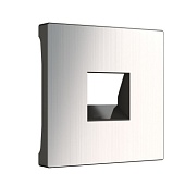 Накладка для RJ45 и RJ11 глянцевый никель WL02-RJ-CP