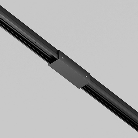 Коннектор прямой для профиля Elasity IP черный - фото