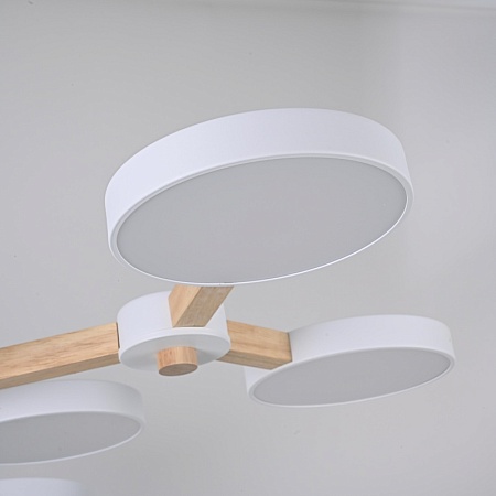 Подвесная Люстра Turna Белый Imperiumloft 178304-26 - фото