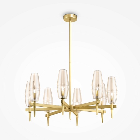 Люстра Maytoni Lita H002PL-08G - фото
