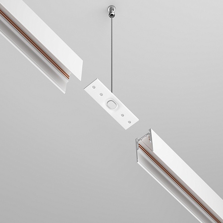 Трековая система Maytoni для гипсокартонных потолков 300 TS-D-300-TR102-24W3K-W